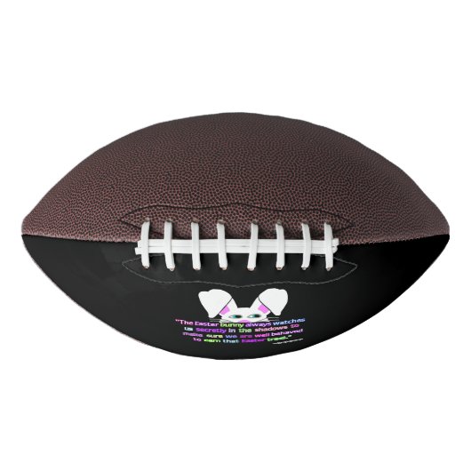 会ったぞイースターバニーサッカー アメリカンフットボール (正面)