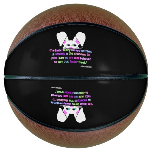 会ったぞイースターバニーバスケットボール バスケットボール (正面)