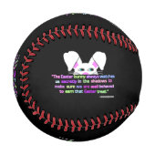 会ったぞイースターバニー野球 野球ボール (正面左)