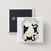 会ったなキャットボタン 缶バッジ (正面&裏面)