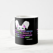 会ったよイースターバニーコーヒーマグ コーヒーマグカップ (正面左)