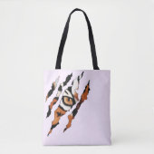 会ったよ。タイグレス眼及び爪トート トートバッグ (正面)