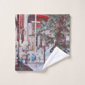 会った瞬間 バスタオルセット (ウォッシュタオル)