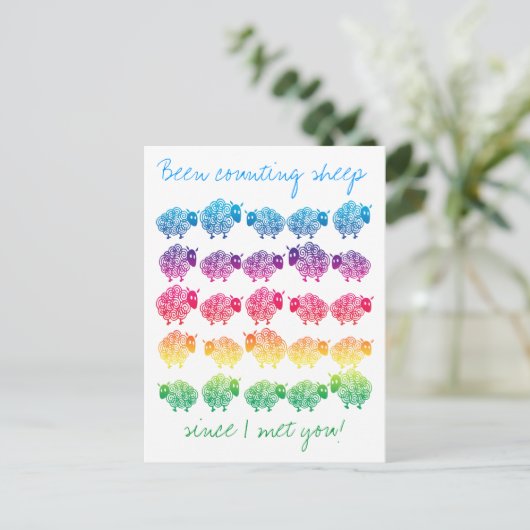 会ってから羊を数え続けてる! ポストカード (スタンド正面)