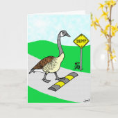 会って私にGoosebumpsを与えます! カード (黄色い花)