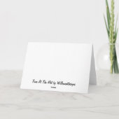 会の時間 サンキューカード (裏面)