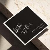 会モダンクラシック:共パーソナライズされた同性の向上 スタンダードカクテルナプキン