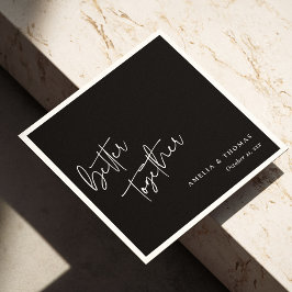 会モダンクラシック:共パーソナライズされた同性の向上 スタンダードカクテルナプキン