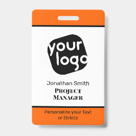 会モダンパーソナライズされたミニマル議IDバッジ バッジ