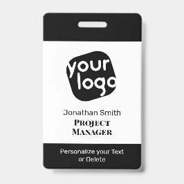 会モダンパーソナライズされたミニマル議IDバッジ バッジ