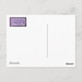 会会用フィンチポストカード ポストカード (裏面)