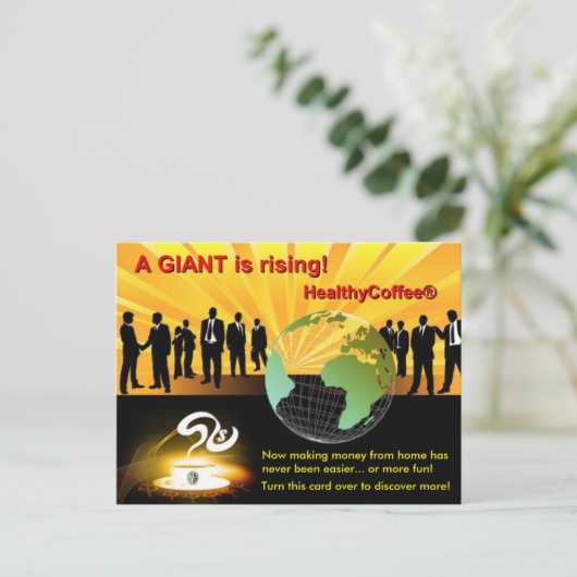 会合か機会の招待状の郵便はがき インビテーションポストカード (スタンド正面)