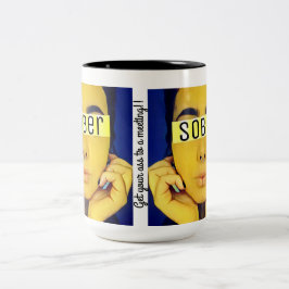 会合に得て下さい ツートーンマグカップ