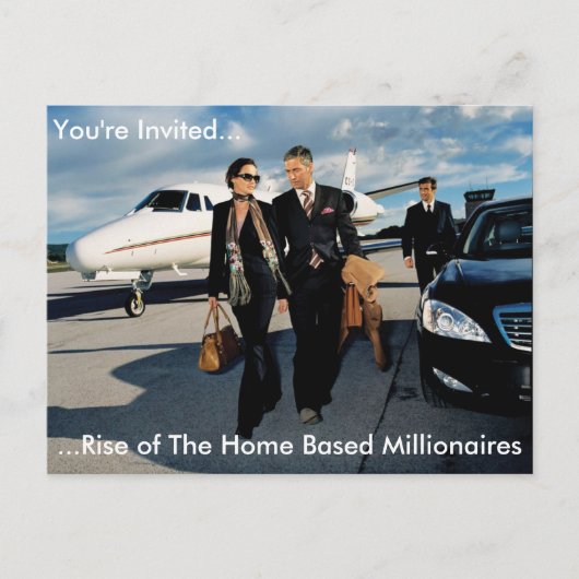 会合の招待状の郵便はがき インビテーションポストカード (正面)