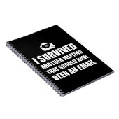 会合の電子メール ノートブック (右側)