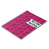 会合は先生のためのノートに注意します ノートブック (左側)