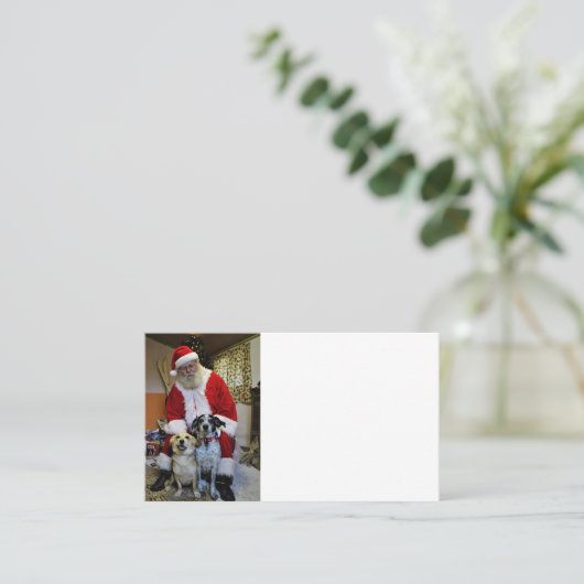 会合サンタ 名刺 (スタンド正面)