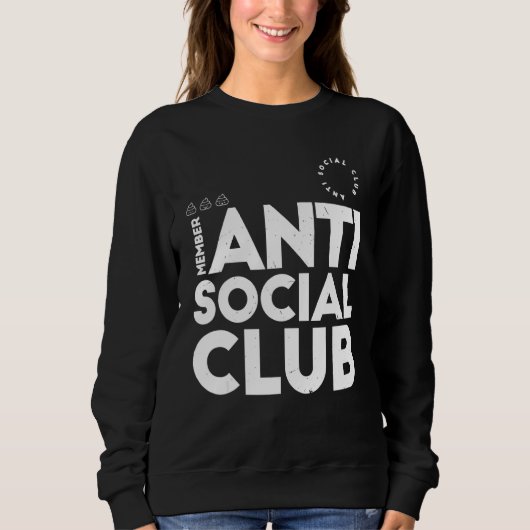 会員アンチソーシャルクラブアンチソーシャルクラブ スウェットシャツ (正面)