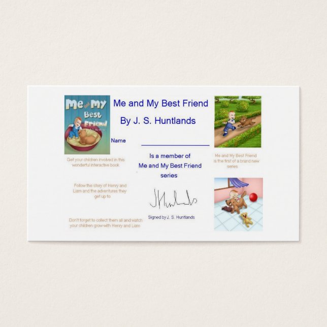 会員カード私と最高の友達 (正面)