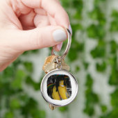 会場の詰まったなラスタのバナナ キーホルダー (手)