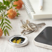 会場の詰まったなラスタのバナナ キーホルダー (側面)