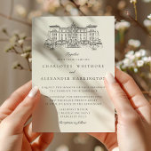 会場,オールドマネーエステティック,アイボリー結婚ズ 招待状