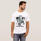 会場Wi-Fiパスワード管理 Tシャツ (正面フル)