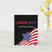 会社から従業員への労務日札(編集可能) カード (黄色い花)