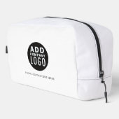 会社によるロゴの追加 |ミニマルシンプルリスト ドップキット (右コーナー)