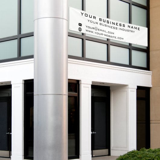 会社のカスタムプロモーションビジネスバナー 横断幕 (ビルの外側)