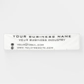 会社のカスタムプロモーションビジネスバナー 横断幕 (横)