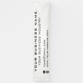 会社のカスタムプロモーションビジネスバナー 横断幕 (縦)