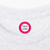 会社のカスタムロゴと文字のビジネスラベル ラベル (貼付)