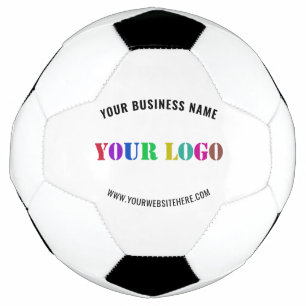 会社のカスタムロゴと文字サッカーボールを サッカーボール