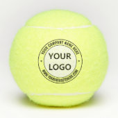 会社のカスタムロゴと文字テニスボールを テニスボール (正面)