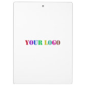 会社のカスタムロゴと文字ビジネスのクリップボード クリップボード (裏面)