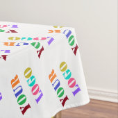 会社のカスタムロゴのテーブルクロス選択カラー テーブルクロス (インサイチュ)