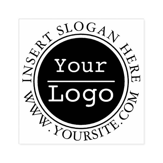 会社のカスタムロゴの ラバースタンプ (インプリント)