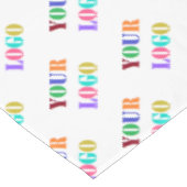 会社のカスタムロゴまたは写真のテーブルクロス テーブルクロス (アングル)