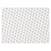 会社のカスタムロゴまたは写真のテーブルクロス テーブルクロス (正面(横))