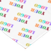 会社のカスタムロゴまたは写真のテーブルクロス テーブルクロス (アングル)