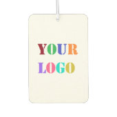 会社のカスタムロゴカーエアフレッシュナー カーエアーフレッシュナー (正面)