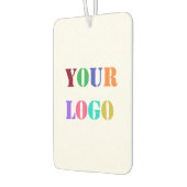 会社のカスタムロゴカーエアフレッシュナー カーエアーフレッシュナー (左)