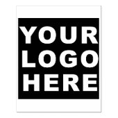 会社のカスタムロゴゴム印を ラバースタンプ (インプリント)