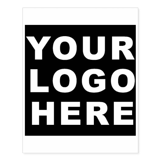 会社のカスタムロゴゴム印を ラバースタンプ (インプリント)