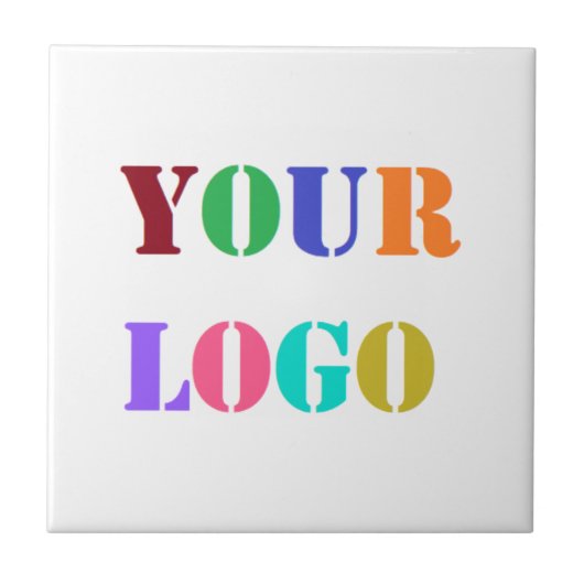 会社のカスタムロゴセラミックタパーソナライズされたイルを タイル (正面)