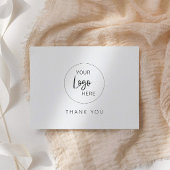 会社のカスタムロゴビジネスありがとう ポストカード