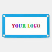 会社のカスタムロゴビジネスのプロモーションのバナー 横断幕 (横)