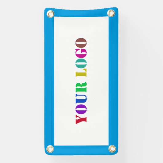 会社のカスタムロゴビジネスのプロモーションのバナー 横断幕 (縦)