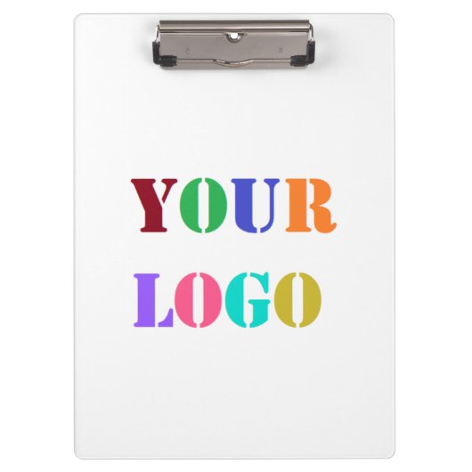 会社のカスタムロゴビジネスのプロモーション用クリップボード クリップボード (正面)